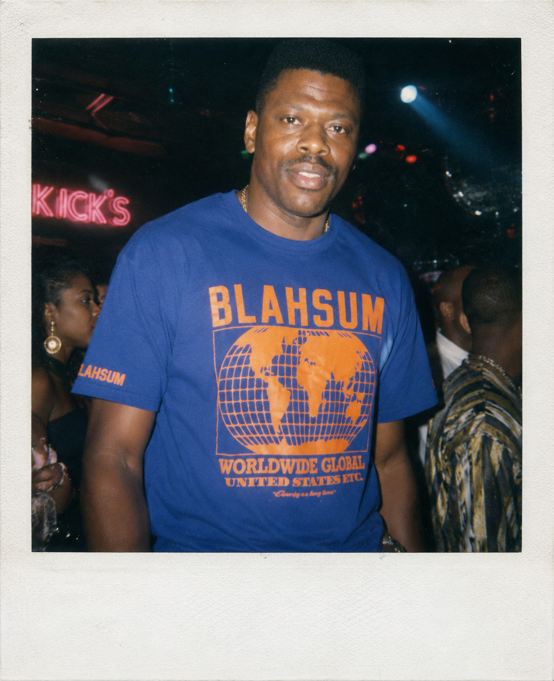 BLAHSUM GLOBAL BLUE & ORANGE *rare*