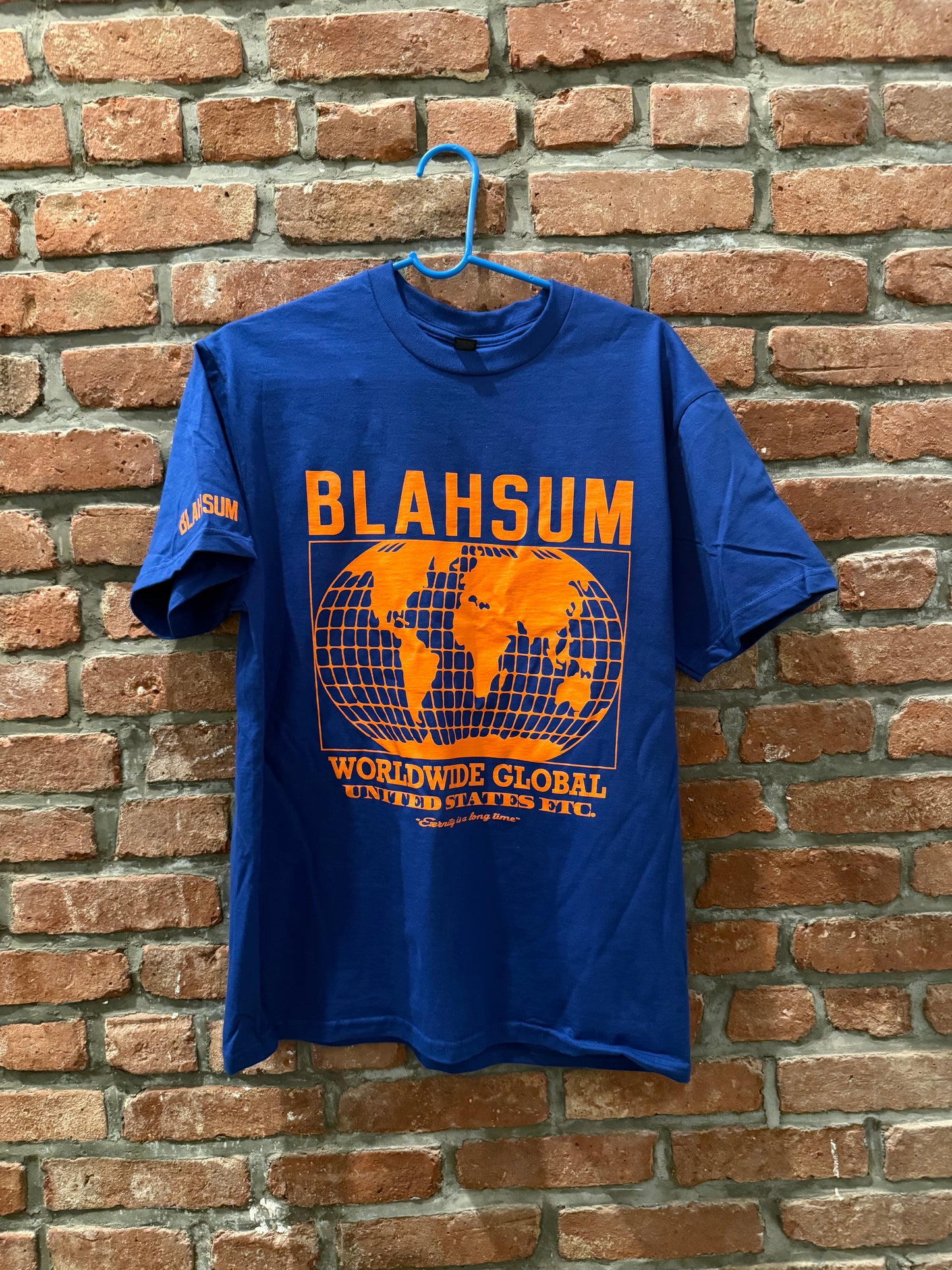 BLAHSUM GLOBAL BLUE & ORANGE *rare*