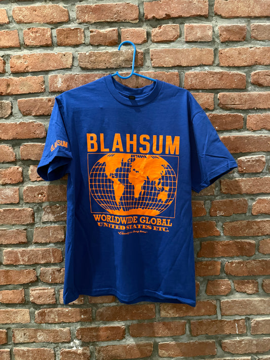 BLAHSUM GLOBAL BLUE & ORANGE *rare*