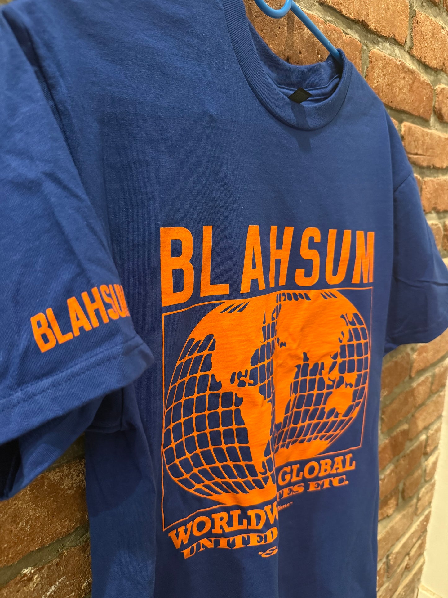 BLAHSUM GLOBAL BLUE & ORANGE *rare*